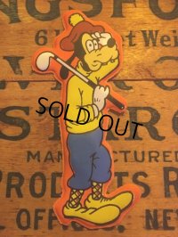 70s Vintage Disney Puffy Magnet Goofy (AL4517)