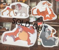 90s Vintage McDonalds Card Bord Sign Mobil Display Disney Jungle Book Set (AL204) 