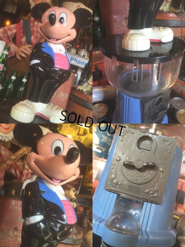 画像2: 80s Mickey 60th Anniversary Gumball Machine (AL232)