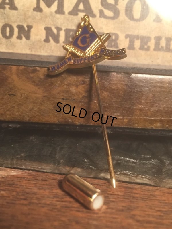 画像2: Vintage Hat Pin Freemason Shriner Masonic  (AL256)