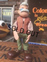 60s Vintage Disney Geppetto Twistable Toy Marx (AL264)