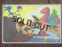 70s Vintage Pepsi Road Runner ＆ Wile E. Coyote Place Mat (AL268)