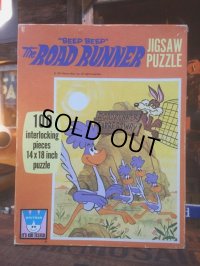 70s Vintage Pepsi Road Runner ＆ Wile E. Coyote Puzzle (AL269)