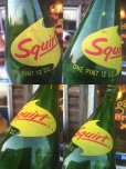 画像3: 60s Vintage Squirt Soda Green Glass Bottle 12FL OZ (AL271) (3)