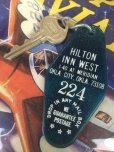 画像1: Vintage Motel Key Hillton Inn West #224 (AL7664)  (1)