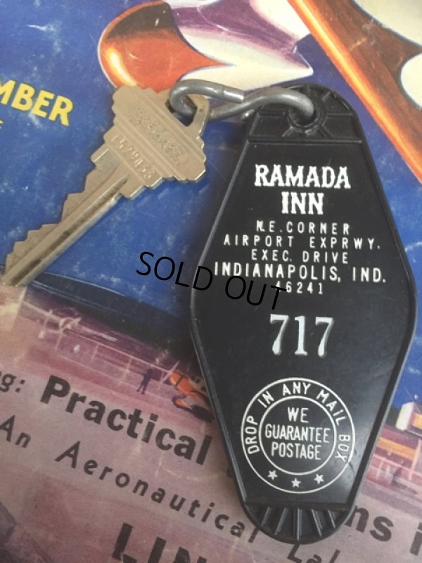 画像1: Vintage Motel Key Ramada Inn #717 (AL7626) 