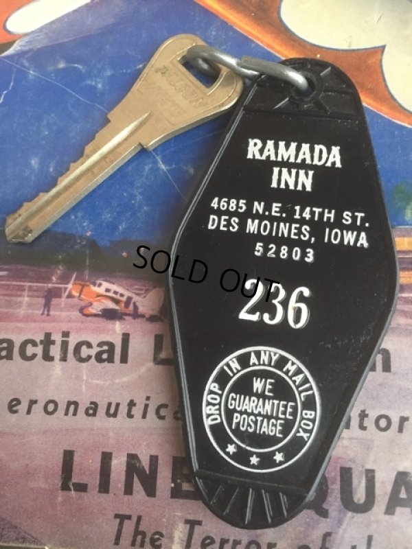 画像1: Vintage Motel Key Ramada Inn #236 (AL7629) 