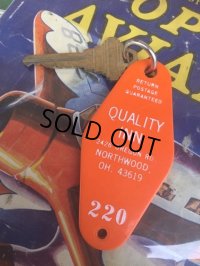 Vintage Motel Key Quality Inn #220 (AL7658) 
