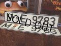 70s Vintage License Pair Plate M-E 9783 (AL289)