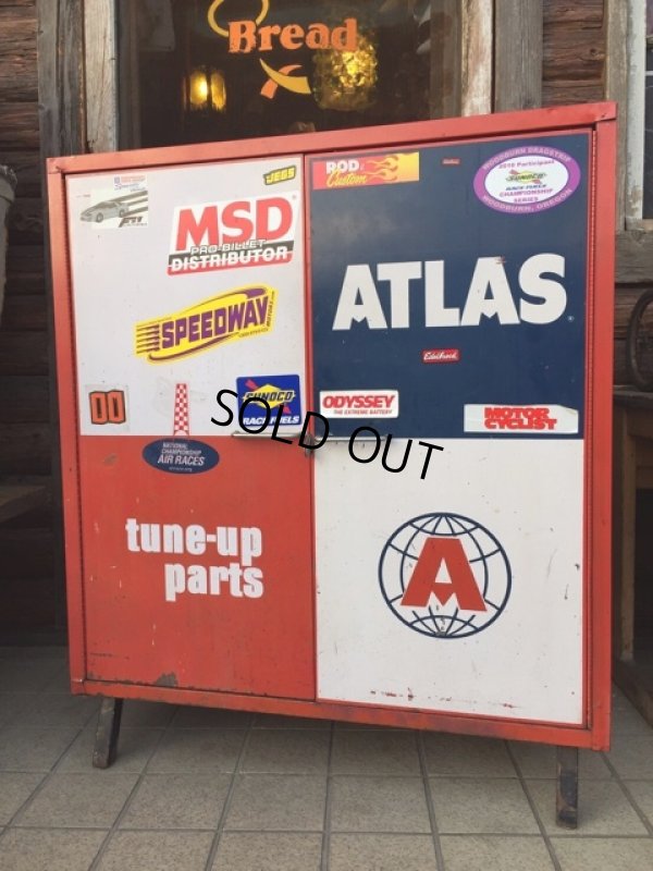 画像1: VINTAGE ATLAS TUNE UP PARTS CABINET (AL292)