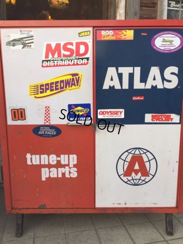 画像4: VINTAGE ATLAS TUNE UP PARTS CABINET (AL292)