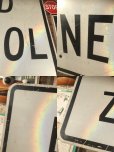 画像2: Vintage Road Sign END SCHOOL ZONE (AL301) (2)