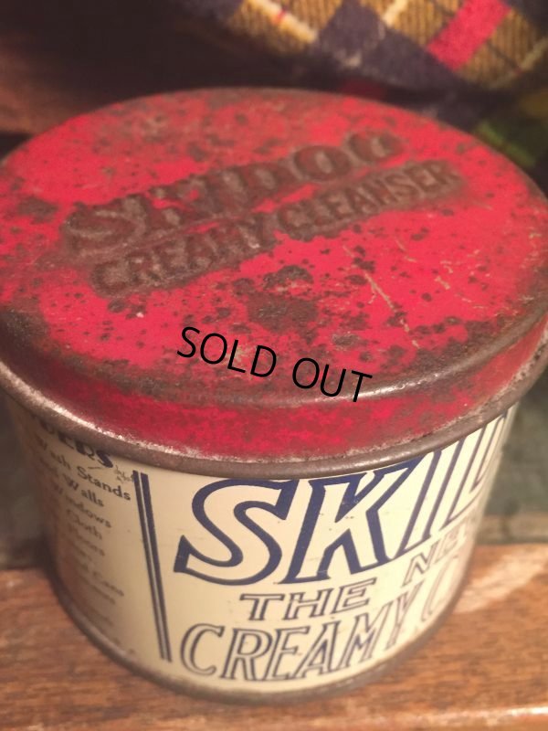 画像5: Vintage Skidoo creamy cleanser Soap Tin (AL303)