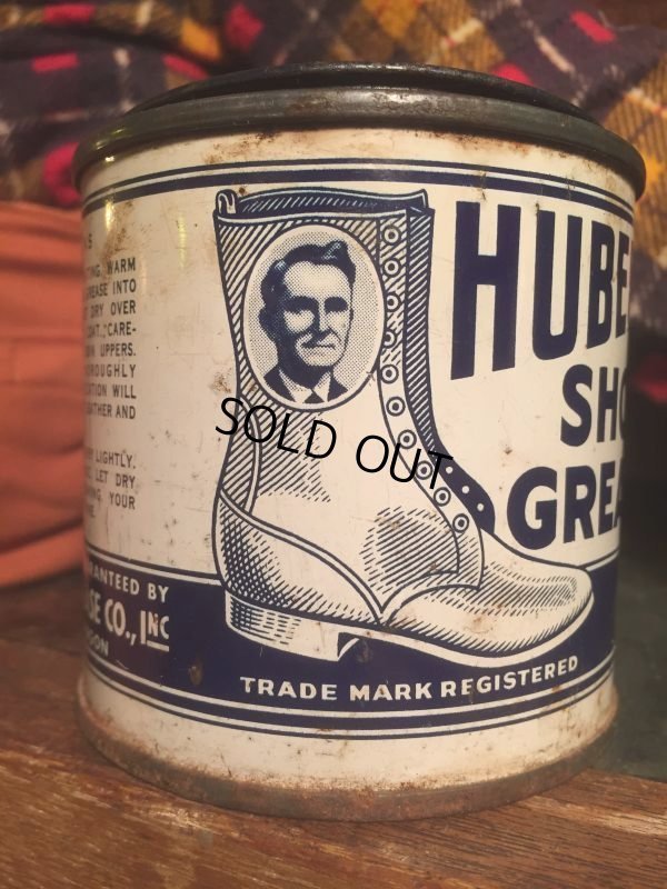 画像5: Vintage Huberd's Shoe Grease Tin (AL302)