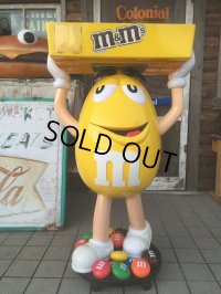 Vintage M&M's Store Display Yellow (AL306)