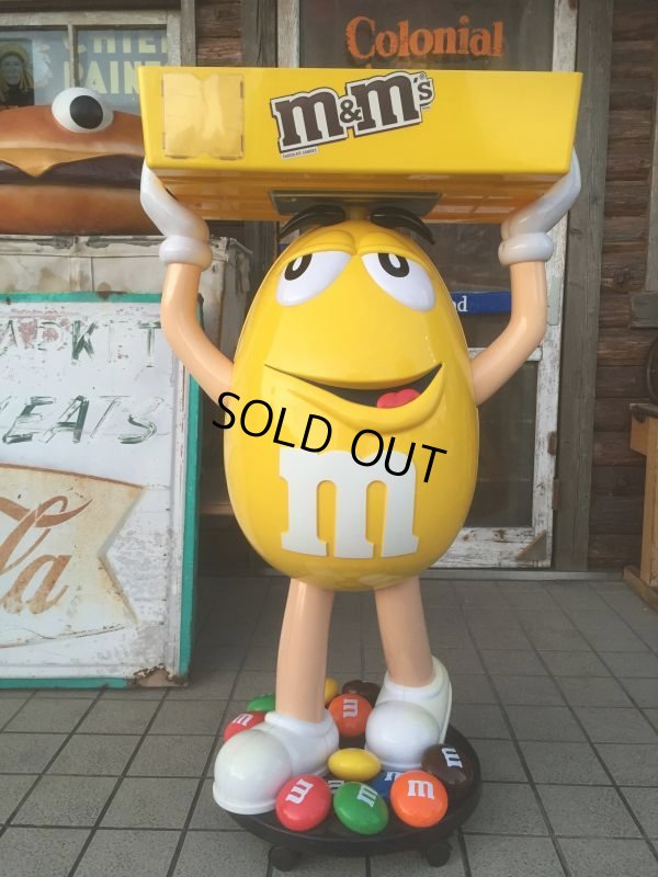 画像1: Vintage M&M's Store Display Yellow (AL306)