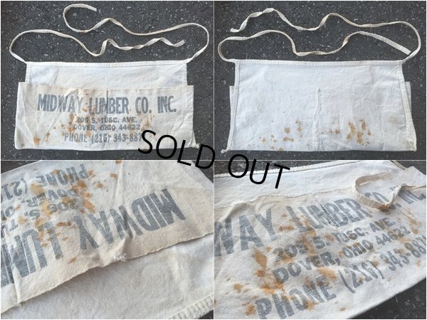 画像2: Vintage Apron Midway Lumber (AL312)