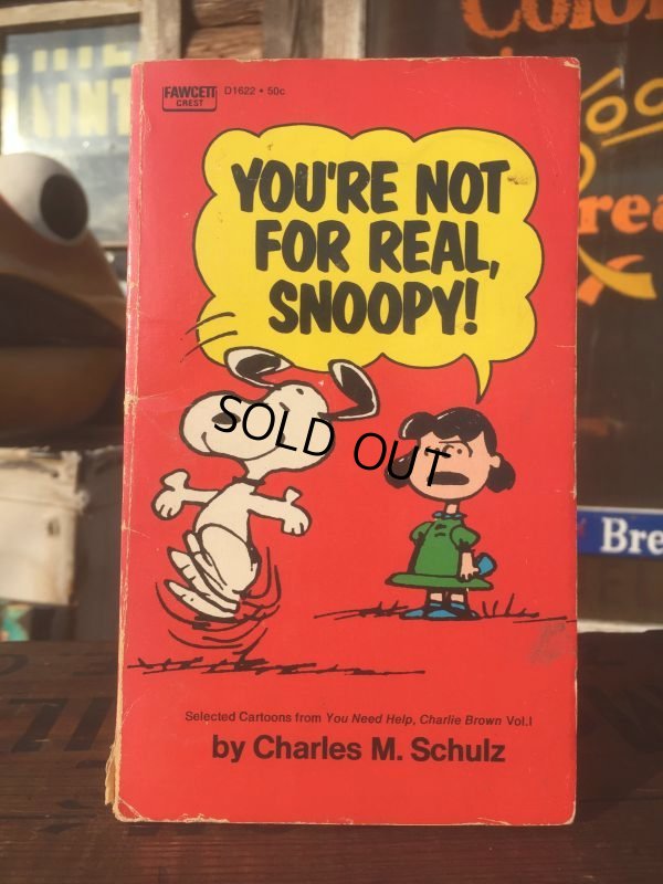 画像1: Vintage Snoopy Paperback Comic (AL323) 