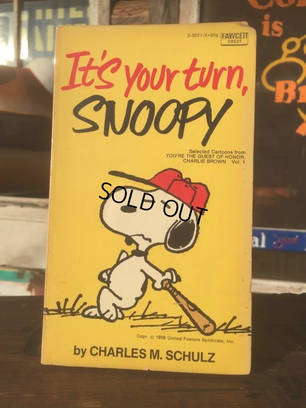 画像1: Vintage Snoopy Paperback Comic (AL322) 