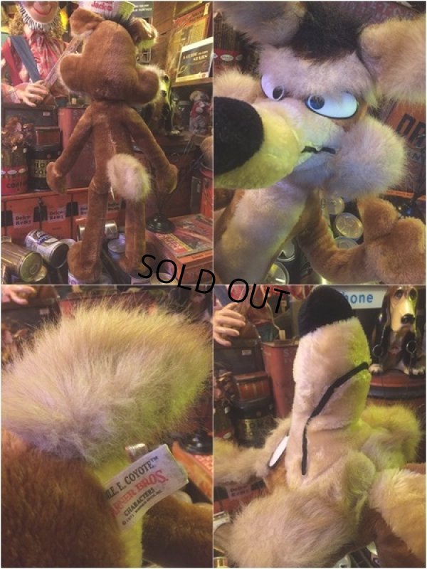 画像2: 70s Vintage W.Coyote Plush Doll 70cm (AL332)