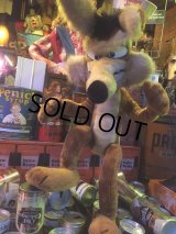 70s Vintage W.Coyote Plush Doll 70cm (AL332)
