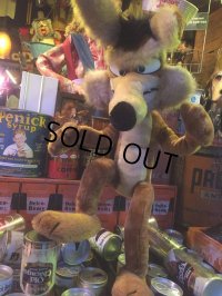 70s Vintage W.Coyote Plush Doll 70cm (AL332)