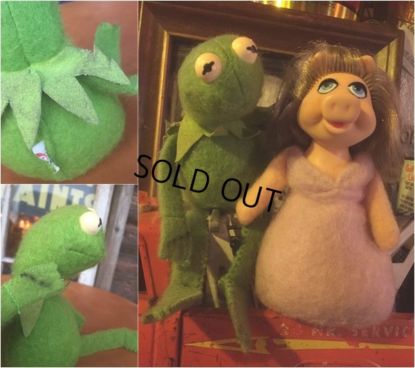 画像3: 70s Vintage Muppets Kermit Beans Doll 23cm (AL338)