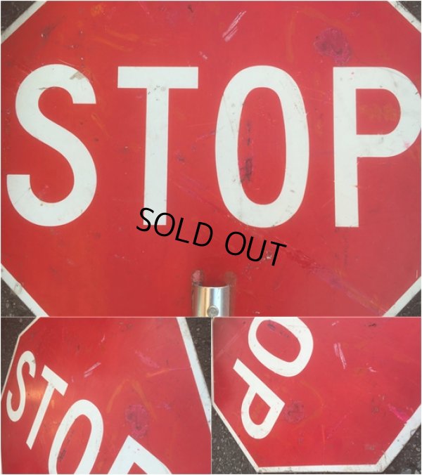 画像3: Vintage Road Sign STOP & SLOW (AL345)