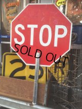 Vintage Road Sign STOP & SLOW (AL345)