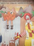 画像2: 70s Vintage McDonalds Poster Sign Ronald McDonald (AL352)  (2)