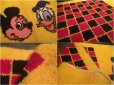 画像4: Vintage Disney Mickey & Donald Play Mat Rug (AL368) (4)