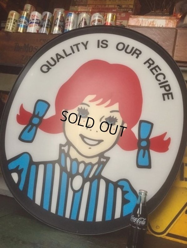 画像7: Vintage Wendy's Store Sign Huge (AL367)
