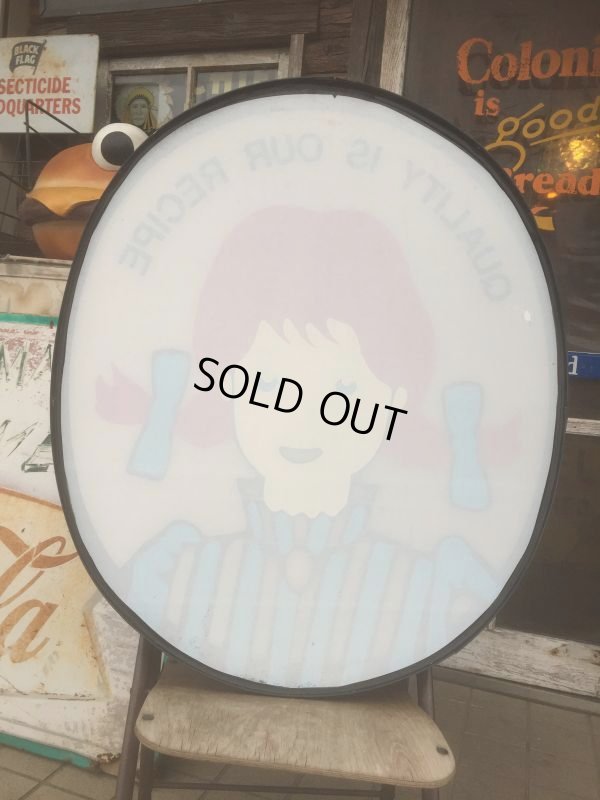 画像5: Vintage Wendy's Store Sign Huge (AL367)