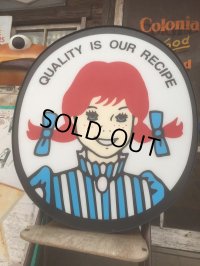 Vintage Wendy's Store Sign Huge (AL367) 