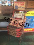 Vintage General Store Shoppig Basket Rack (AL370)