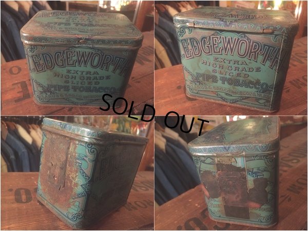 画像2: 30s Vintage Edgeworth Tabacco Tin (AL393)