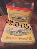 Vintage Oceanic Cut Plug Tabacco Tin Box (AL389)