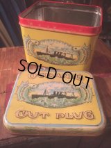 Vintage Oceanic Cut Plug Tabacco Tin Box (AL389)