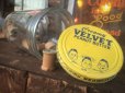 画像1: Vintagre Velvet Peanut Butter Glass Jar (AL418)  (1)