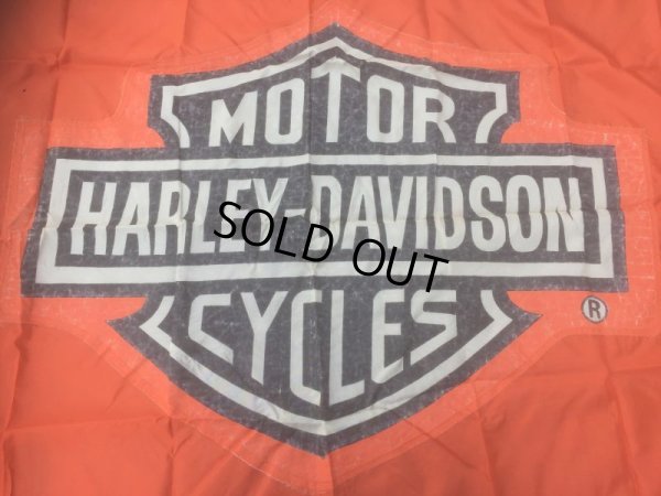 画像4: Vintage Harley Davidson Moter Cycles Flag Banner (AL412) 
