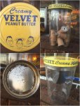 画像2: Vintagre Velvet Peanut Butter Glass Jar (AL418)  (2)