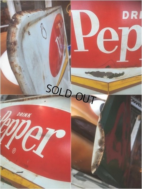 画像3: Vintage Dr Pepper Embossed Sign (AL419) 