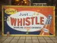 画像2: Vintage  Whistle Orange Soda Drink Embossed Sign (AL423)  (2)