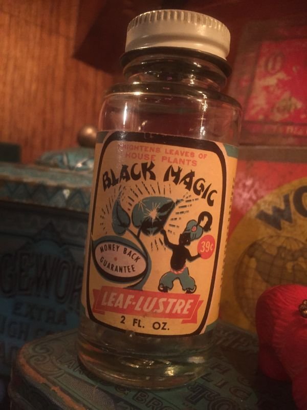 画像1: Vintage Black Magic Bottle (AL421)