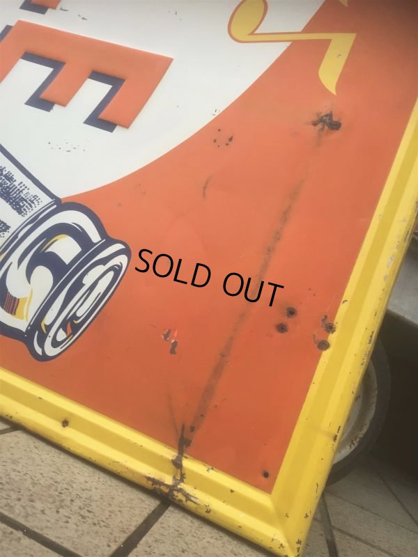 画像9: Vintage  Whistle Orange Soda Drink Embossed Sign (AL423)