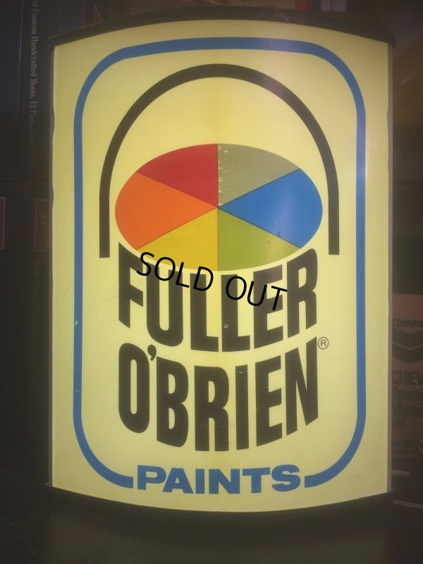 画像5: Vintage Fuller O'brien Paints Lighted Sign (AL422)