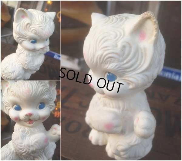 画像3: 50s Vintage Rubber Doll Kitty Cat   (AL435) 