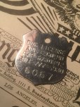 画像1: 90s Vintage Dog License Tag #6067 (AL1750) (1)