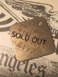 Vintage Dog License Tag #6477 (AL1781)