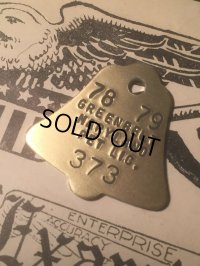 70s Vintage Dog License Tag #373 (AL1766)